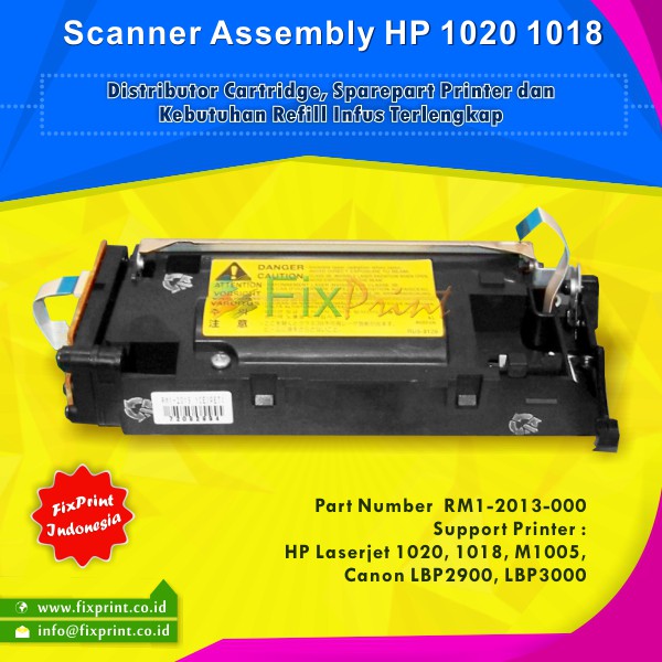 Máy Quét Assy Hp 1020 1018 M1005 Canon Lbp-2900 3000 Fsb2694