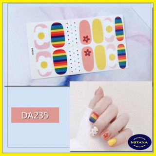Bộ dán móng tay 3d nail sticker thời trang nhiều màu sắc STK10