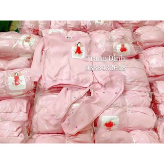 Sét bộ nỉ HM pony hồng cho bé