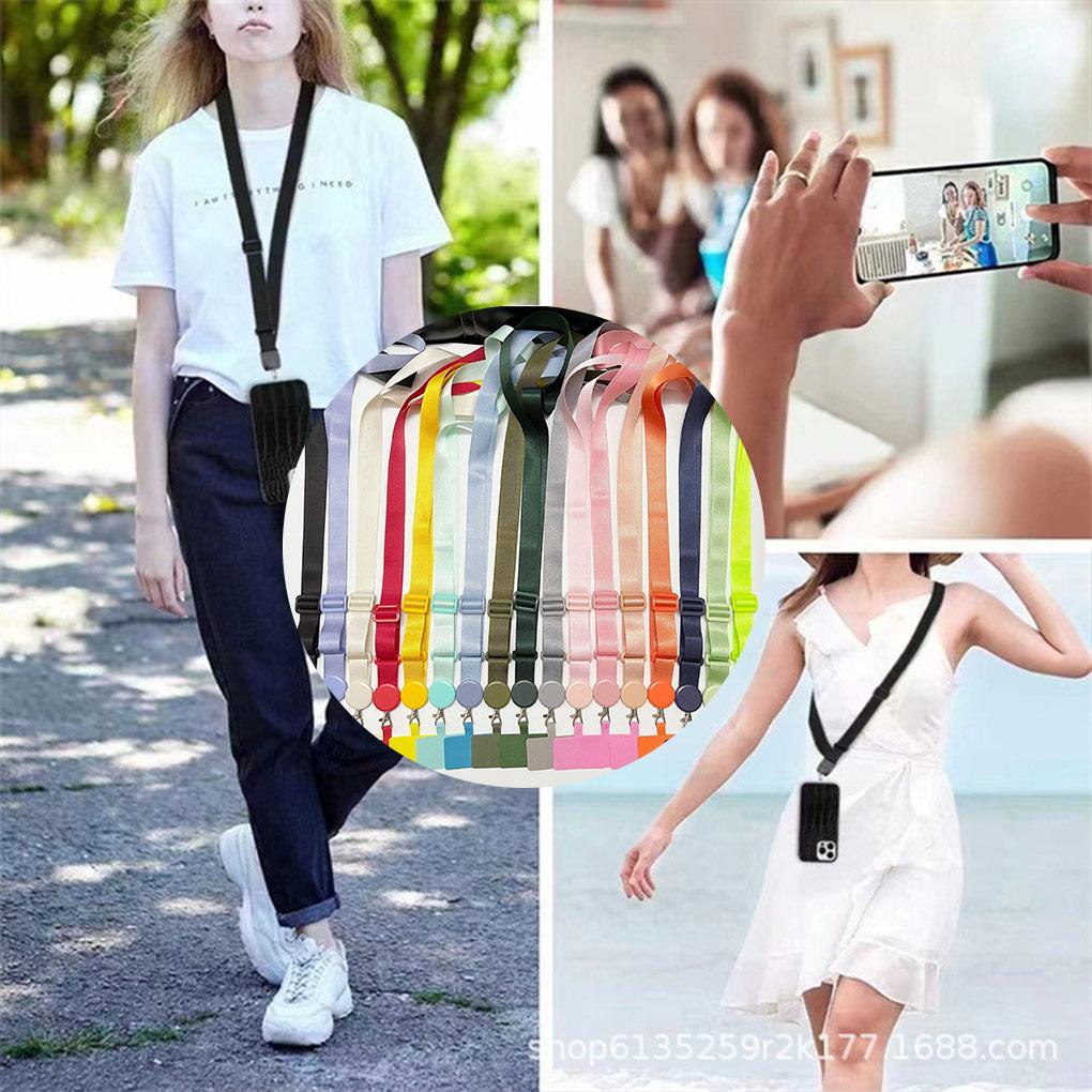 Dây Đeo Chéo Bằng Nylon Cho Điện Thoại Có Thể Tháo Rời Tiện Dụng
