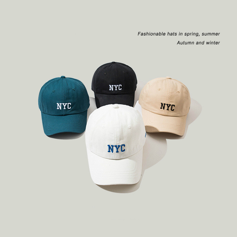 Mũ lưỡi trai thêu chữ kiểu Hàn sành điệu cho nữ