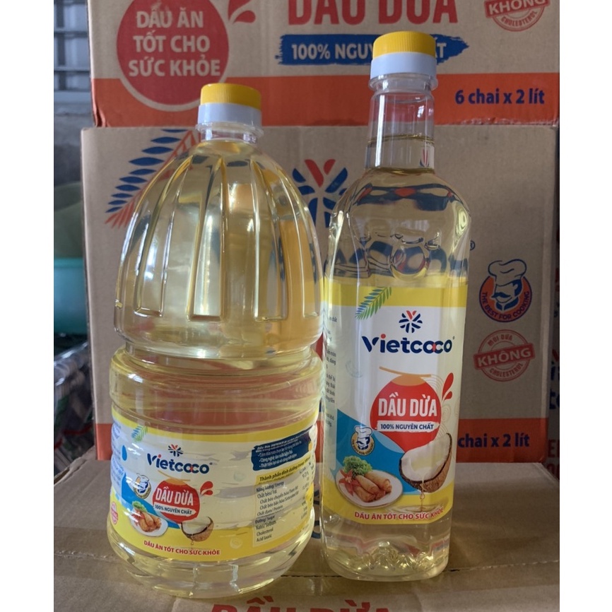 Dầu Dừa TINH LUYỆN  : vietcoco