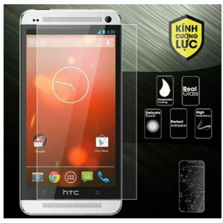 Combo bộ 3 miếng dán kính cường lực cho htc m7