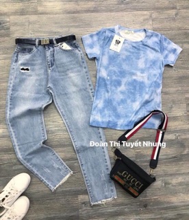 Quần bò baggy và ôm