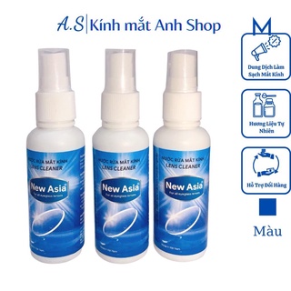 Nước lau kính dạng xịt chuyên dụng dành cho mắt kính, màn hình điện thoại 60ml giúp mắt kính sạch trong hơn G5