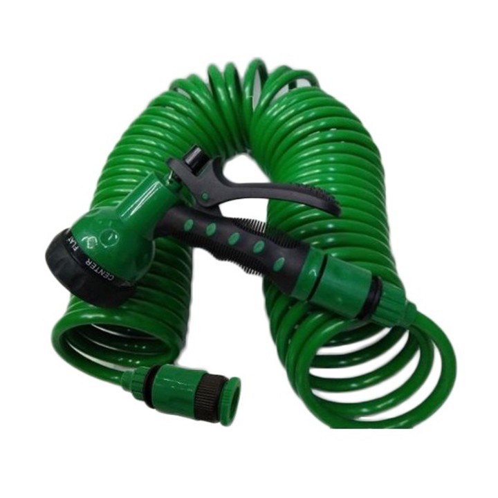 Vòi tưới cây đa năng - Vòi xịt nước tưới cây 7 chế độ - Lò xo co giãn chịu áp - Xịt rửa xe đa năng