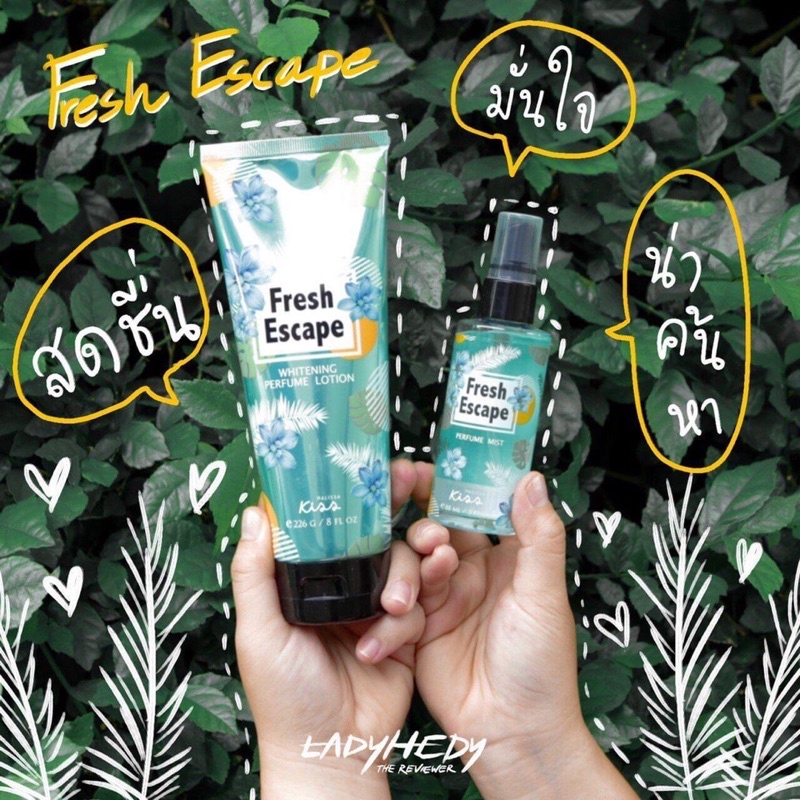 Xịt Thơm Toàn Thân Malissa Kiss Perfume Body Mist 88ml - Sunshine Series