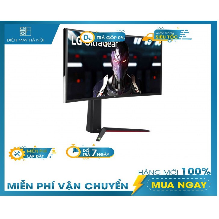 Màn Hình Cong Gaming LG 34GN850 UltraGear™ 34" WQHD Nano IPS 160Hz 1ms HDR