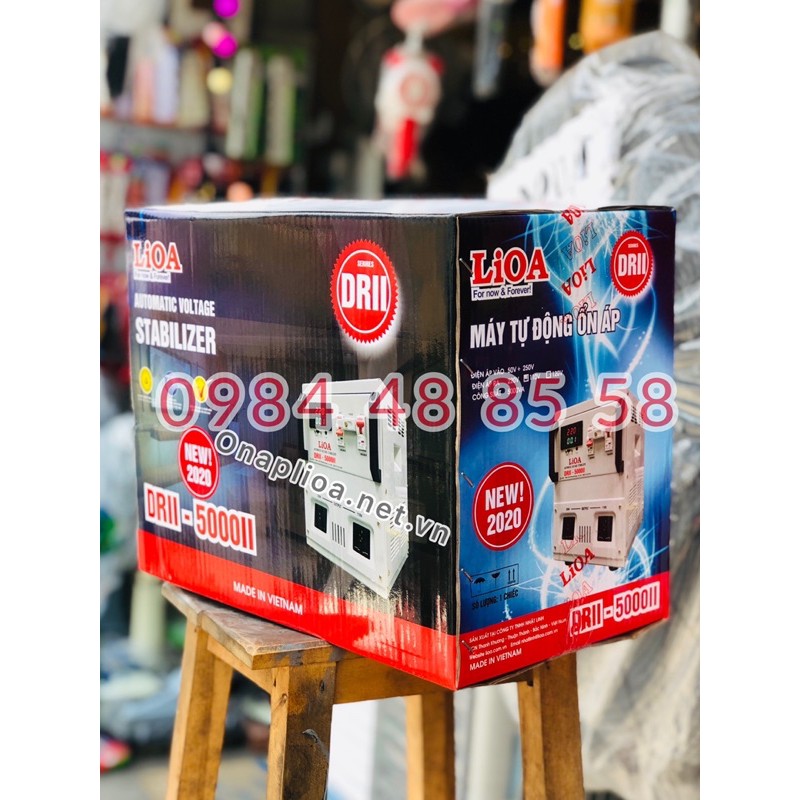 Ổn áp lioa 5kva dải 50v