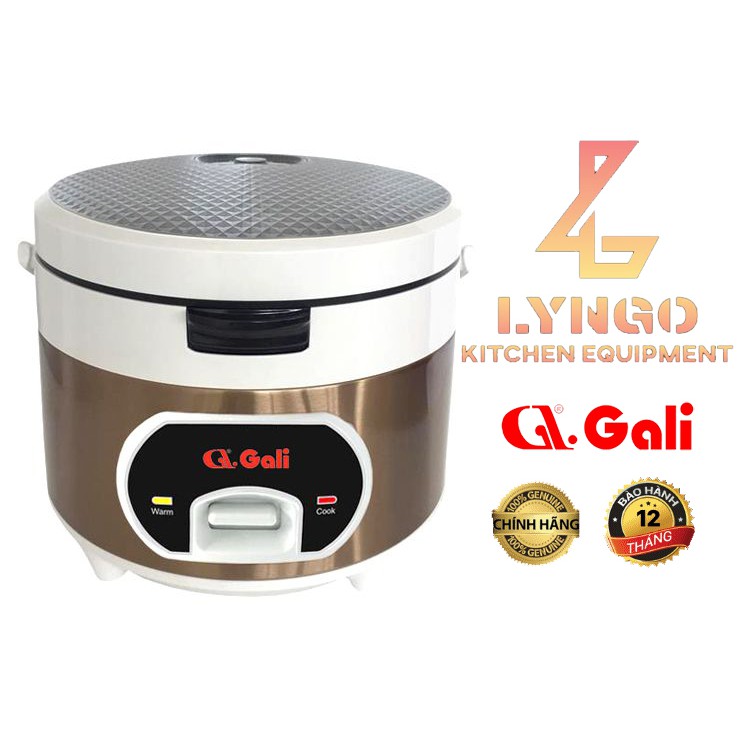 Nồi cơm điện GALI GL-1715 (1,5 Lít) Chất lượng hàng hóa nhập khẩu (Tem hợp quy CR)