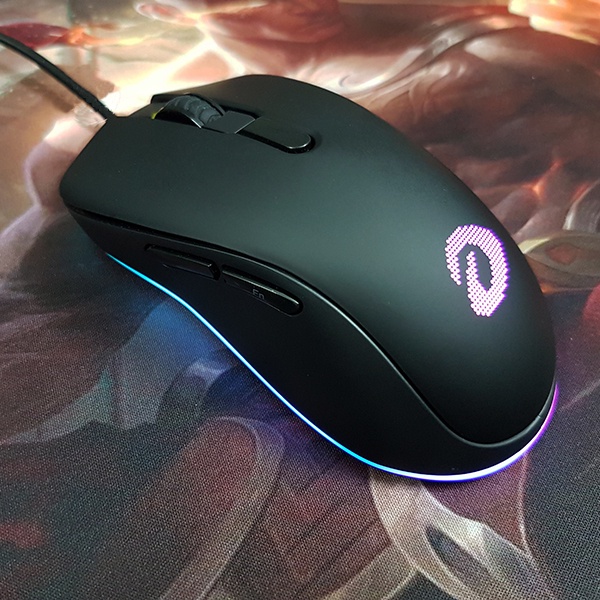 Chuột Gaming DAREU EM908 RGB chuyên dụng chơi game, 3 màu Đen/Trắng/Hồng