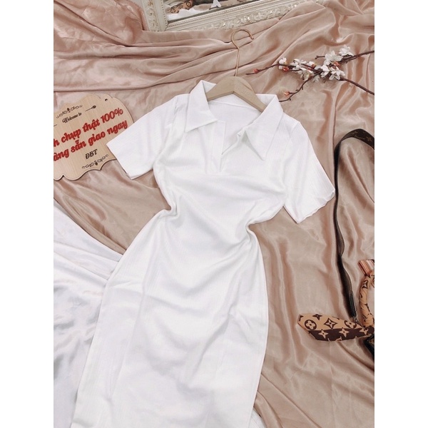 Đầm body tay con co giãn , váy body siêu đẹp | BigBuy360 - bigbuy360.vn