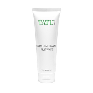 Kem ủ trắng da mặt từ trái cây lựu đỏ Nhật Bản Tatu, giúp da trắng sáng, bật tone ngay sau ủ, 75g