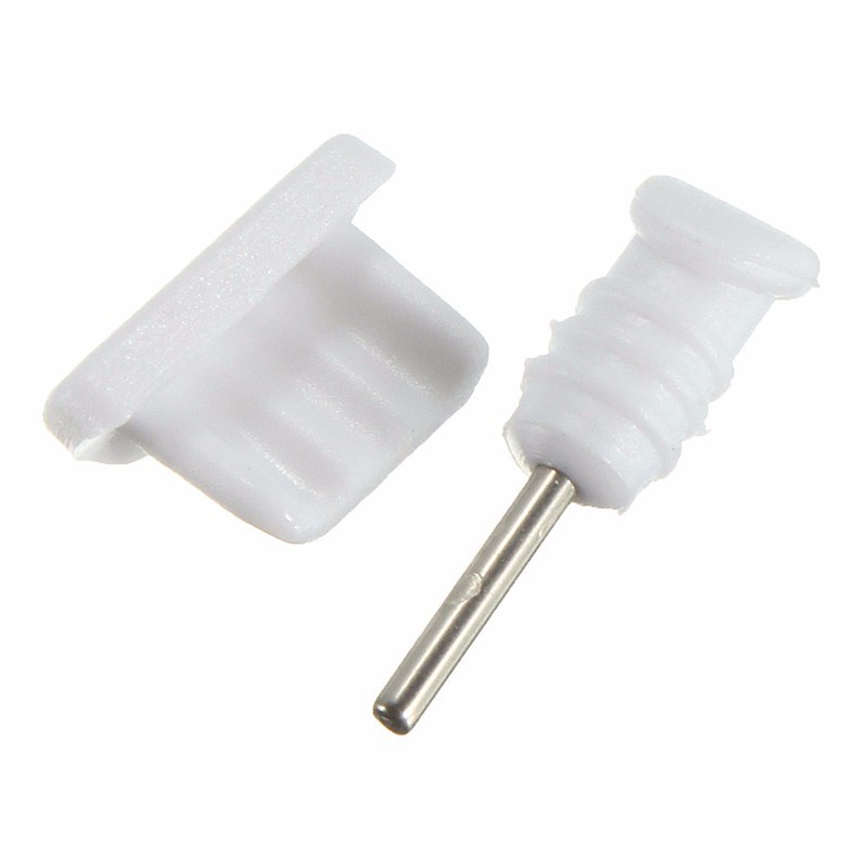 2 Bộ nút cắm chống bụi tai nghe và cổng MICRO USB - Nút Ngăn bụi Cổng Micro Usb và Tai nghe