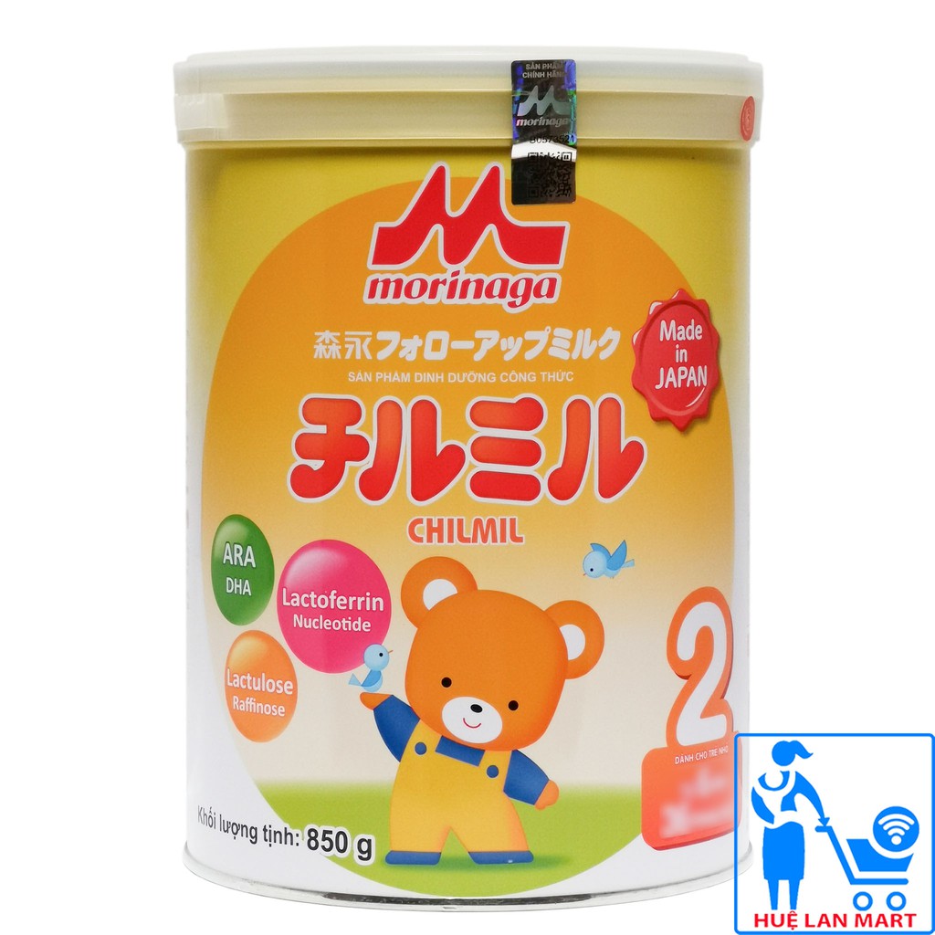 [CHÍNH HÃNG] Sữa Bột Morinaga Chilmil 2 - Hộp 850g