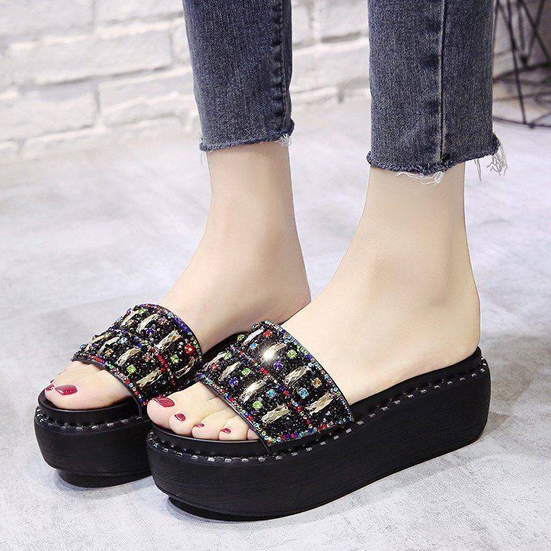 Sandal Đế Xuồng Thiết Kế Mới Có Size Nhỏ Cao Cấp Thời Trang Dành Cho Mùa Hè