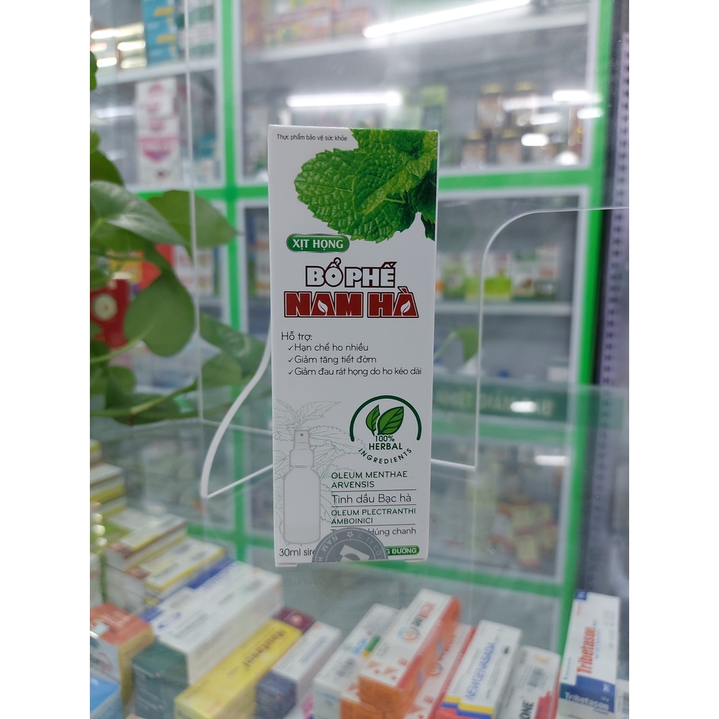 Xịt họng bổ phế Nam Hà