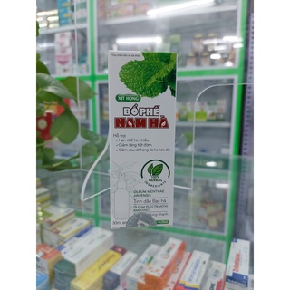Xịt họng bổ phế Nam Hà