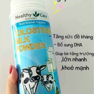Sữa non dạng bột cho bé yêu
