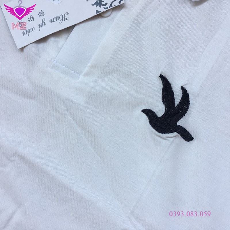 Áo Polo Nữ Manzakia vải Cotton cao cấp xuất xịn dệt bo dày dặn chuẩn form áo thun cổ bẻ tay ngắn MANZAKIA | BigBuy360 - bigbuy360.vn