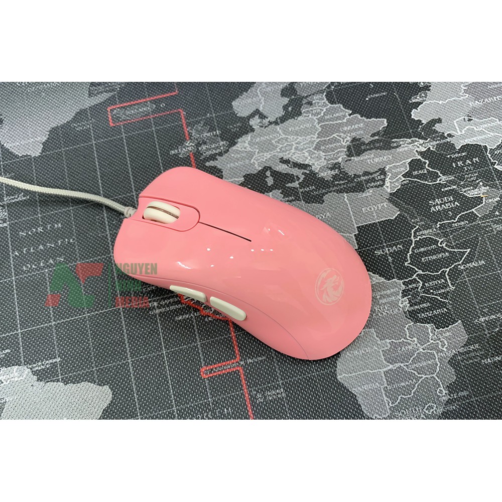 Chuột Gaming E-DRA EM660 Lite Pink (Màu Hồng) - Hàng Chính Hãng