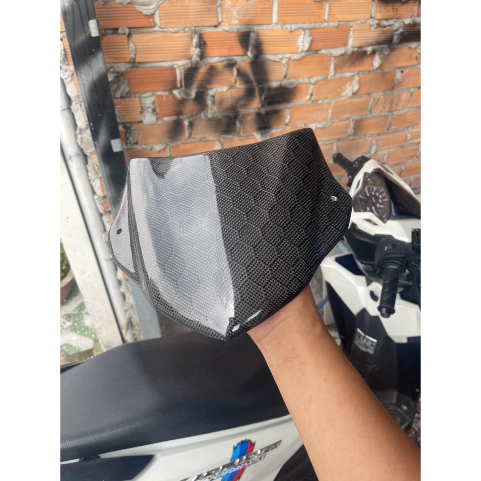 Mão Exciter 155, mão chắn giá Ex155  ốp carbon fiber