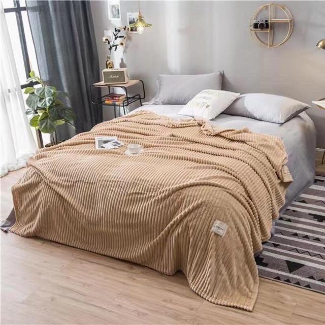 Tổng hợp_Chăn tuyết nhung kẻ tăm Emmidecor Cao cấp nhập khẩu Nhật Bản _ Hàng chính hãng 2m3*2m0