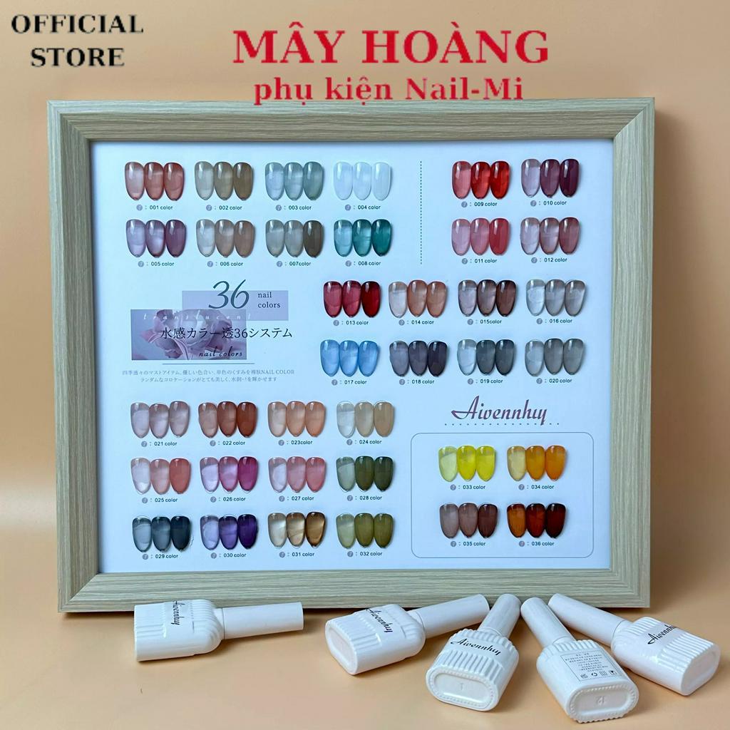 Set sơn thạch 36 màu tặng kèm bảng màu