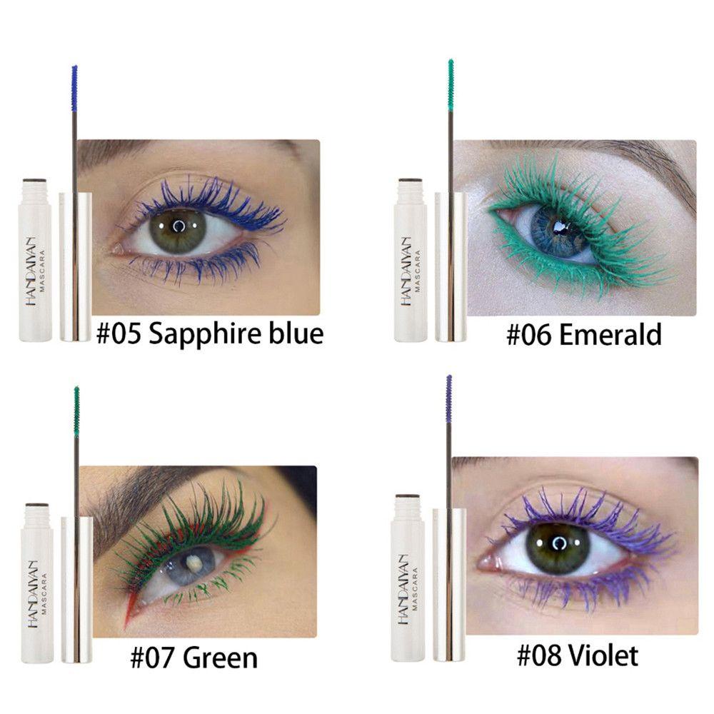 Mascara Trang Điểm Lông Mi Nhiều Màu Chống Nước