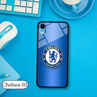 Ốp đội bóng IPhone XR  - Lưng kính cường lực