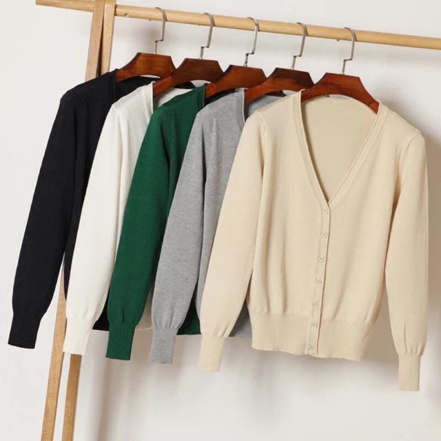 Áo Cadigan Dáng Ngắn Siêu Nhẹ (Order)