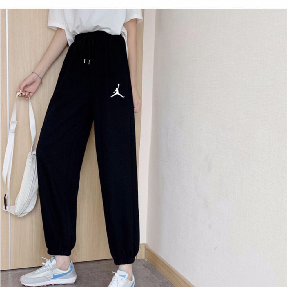 Quần jogger jd nỉ ống rộng lưng cao bo gấu ulzzang/ Quần dài ống bom nam nữ thời trang unisex_xuongmaythuhien | WebRaoVat - webraovat.net.vn