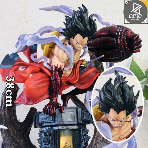 Mô hình luffy snakeman gear 4 có đen led - one piece