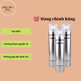 Gôm xịt tóc Butterfly ShadowI, gôm bạc giữ nếp tạo kiểu nam nữ 600ml
