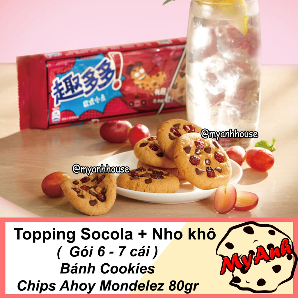 BÁNH COOKIES CHIPS AHOY MONDELEZ 80- 85GR