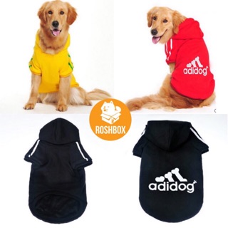 Áo hoodie in chữ Adidog cho cún |size lớn|