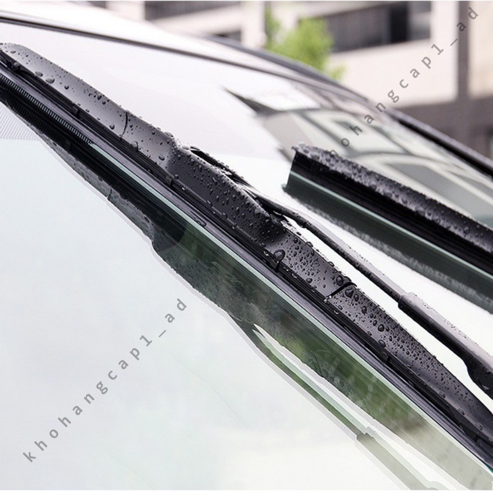Cần gạt mưa ô tô Mitsubishi Jolie, Mirage, Pajero, Triton, Thanh 3 khúc A9 Lưỡi Silicone - khohangcap1_ad