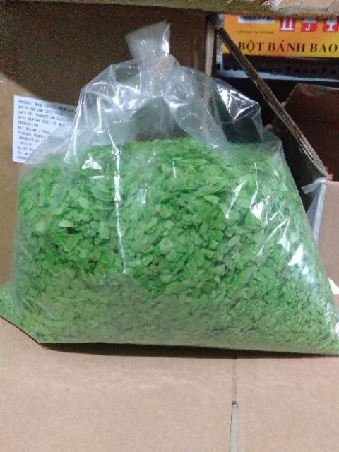 Cốm dẹp xanh làm chả, chiên tôm, làm bánh, nấu xôi, kem...