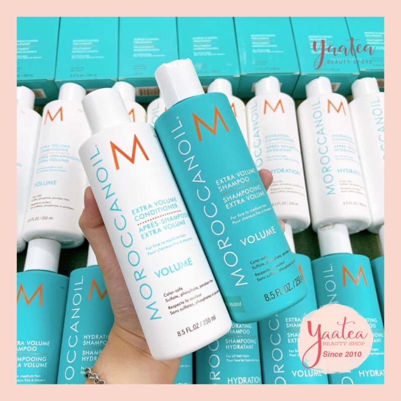 Combo dầu gội và dầu xả Moroccanoil phục hồi tóc