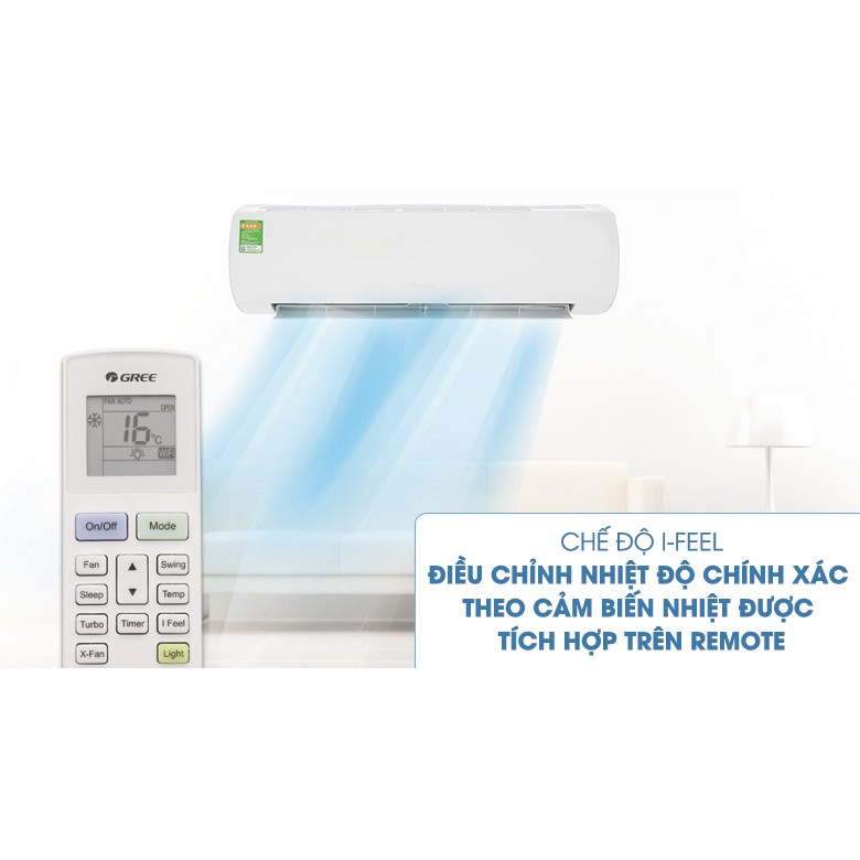 Máy lạnh Gree Inverter 1.5 HP GWC12FB-K6D9A1W (Miễn phí giao tại HCM-ngoài tỉnh liên hệ shop)