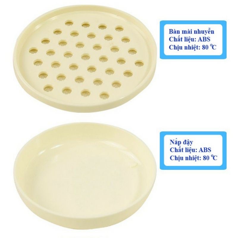 Bộ dụng cụ chế biến ăn dặm cho bé 7 chi tiết.