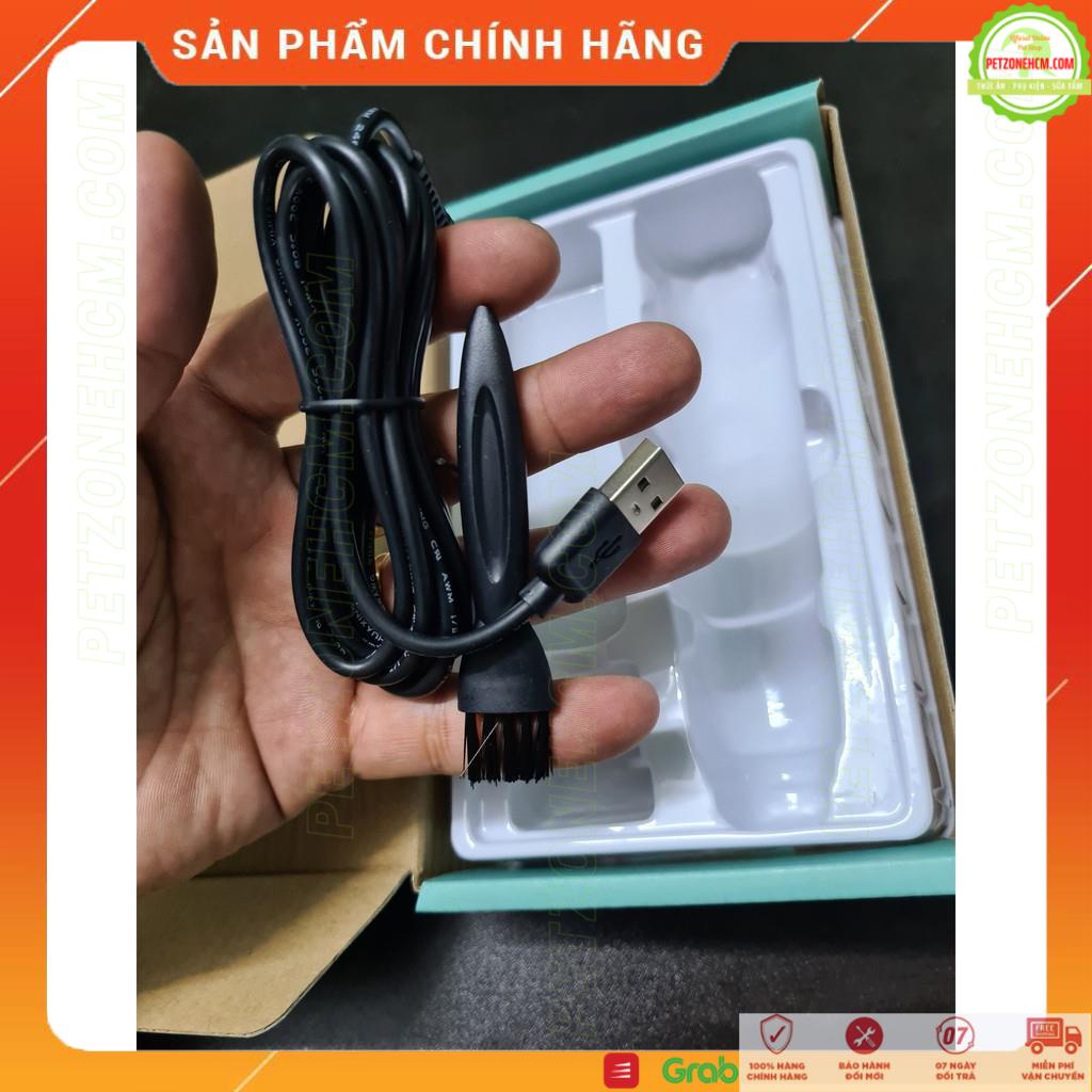 Tông đơ chó mèo 2 in1 - pin sạc USB️ FREESHIP ️ Bộ Kit 2 in 1 gồm tông đơ cắt lông và đầu mài móng chó mèo