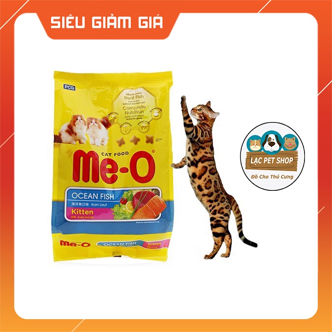 (Gói 1.1kg) ME-O kitten vị cá biển Thức ăn mèo con dạng hạt