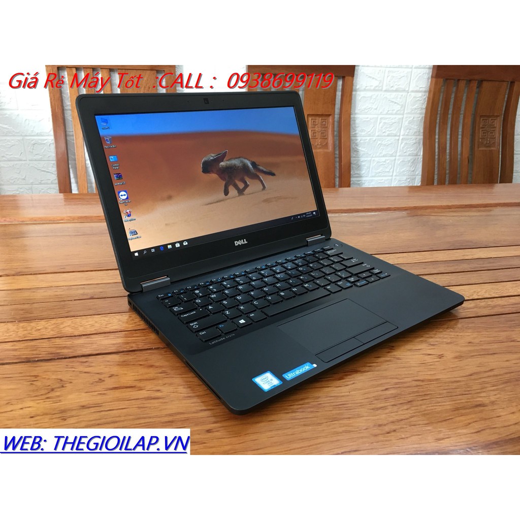 Laptop Dell Latitude E7270 Core I5-6200U, Ram 8GB, SSD 256GB, Intel HD 520, 12.5 HD | BigBuy360 - bigbuy360.vn