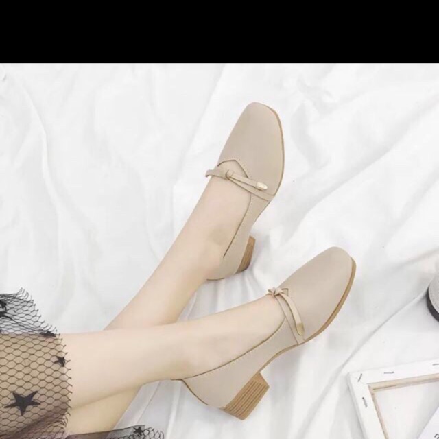 Giày búp bê đỏ size 36
