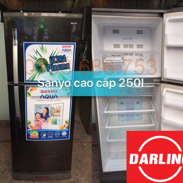 Giảm giá TỦ LẠNH SANYO CAO CẤP 210L QUA SỬ DỤNG ( Đồ Cũ Chỉ Bán ở HCM )