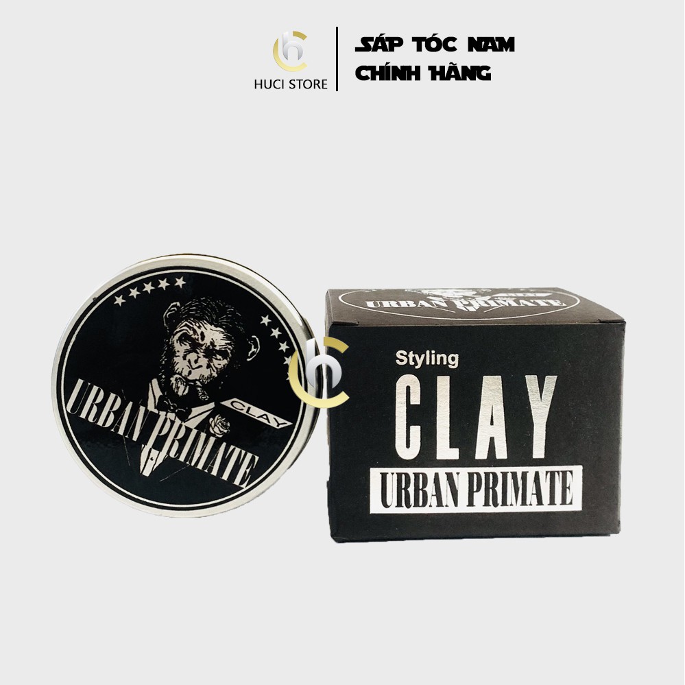 Sáp vuốt tóc nam Urban Primate Clay xuất xứ Thái Lan, giữ nếp tốt nhất, mùi thơm nước hoa dung tích 90gr