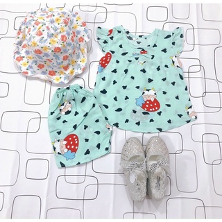 [Size 7-40kg, Tole loại 1] Bộ quần áo bé gái CÁNH TIÊN - Đồ bộ tole bé gái chất vải tole mùa hè mềm, mịn, mát