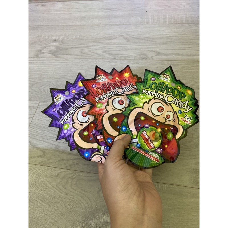 Combo 2 gói Kẹo nổ trẻ em - bánh kẹo tuổi thơ (có đồ chơi)