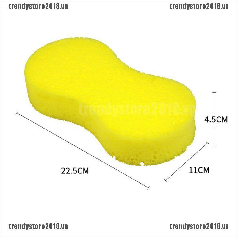 1 Miếng Xốp Rửa Xe Hơi Hình Tổ Ong